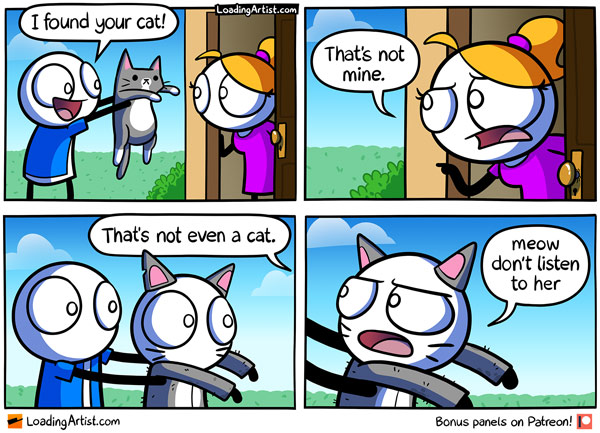 imposter cat comics