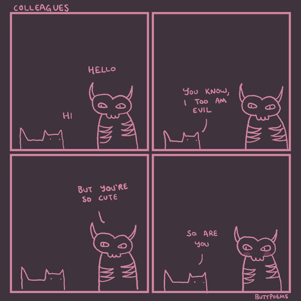 evil cat comic