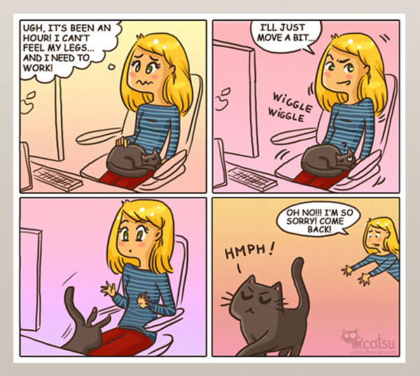 lap cat comic