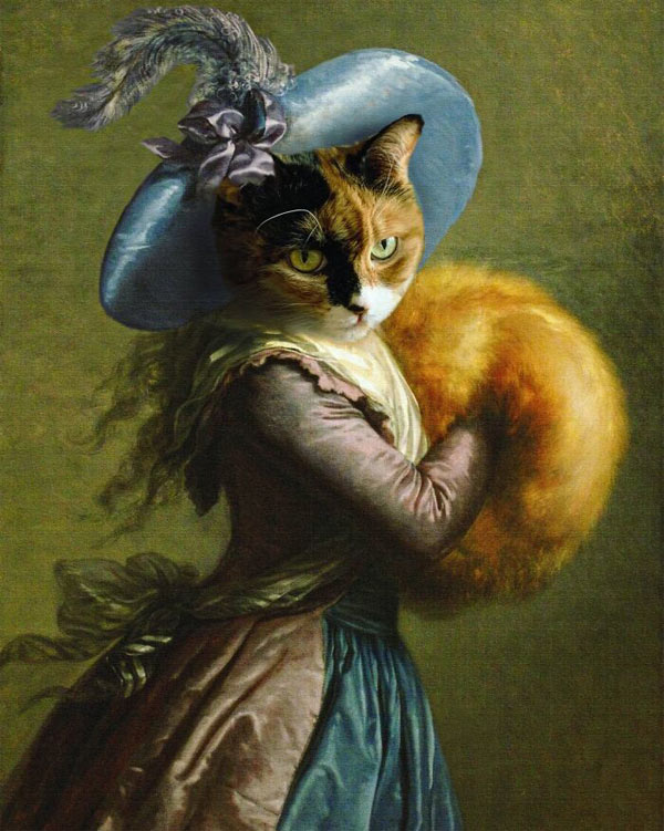 renaissance cat art