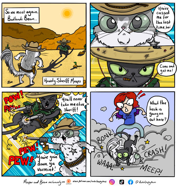 cat fight comic