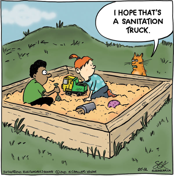cat sandbox comic