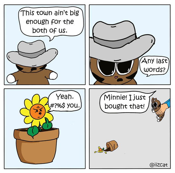 vs. plant cat comic