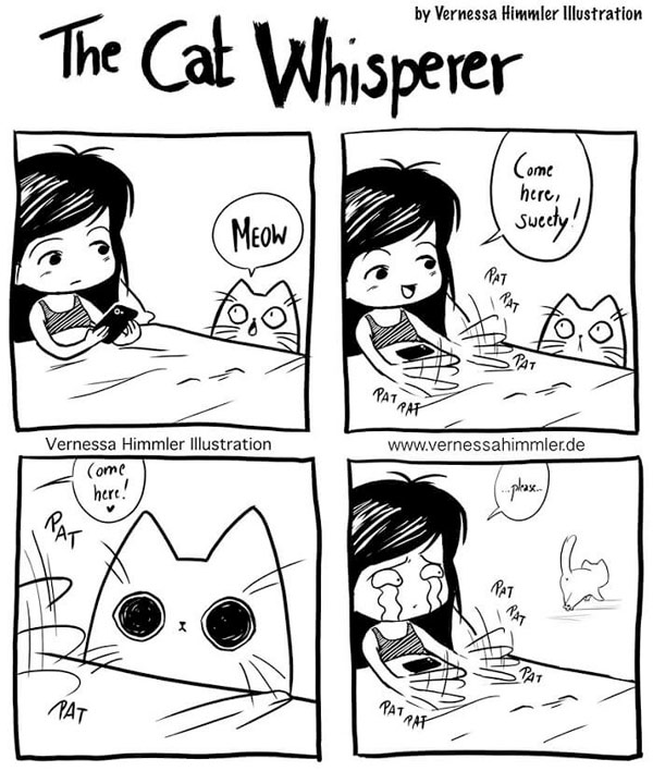 cat whisperer comic