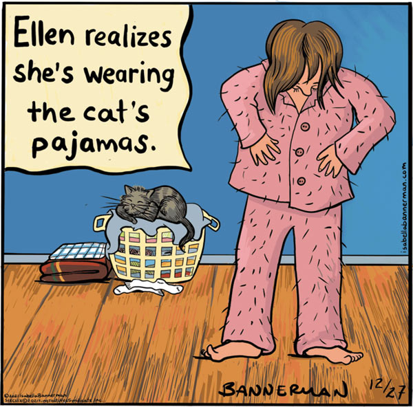 cats pajamas comic