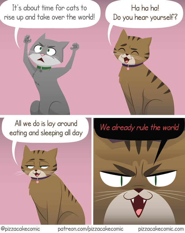 cats ruke the world comic