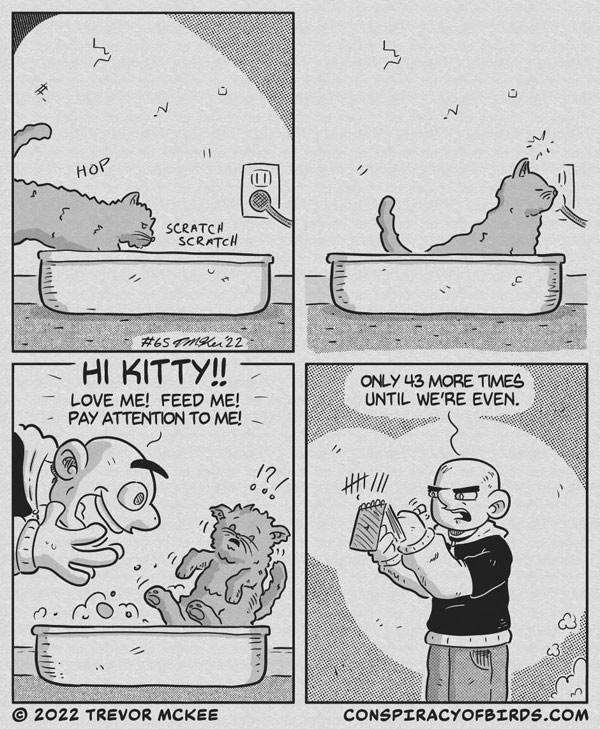 revenge  cat comic
