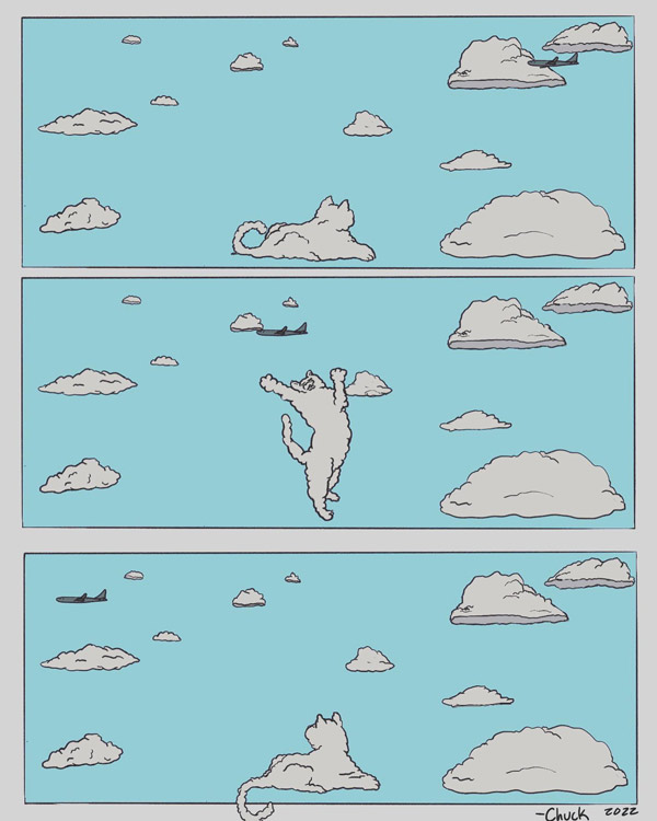 cloud kitty comic
