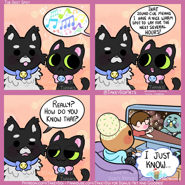 tv show cat comic