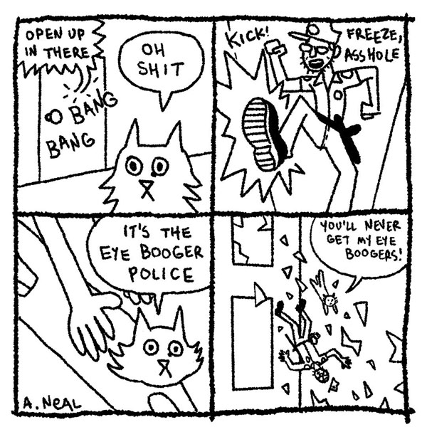 cat eye boogers  comic