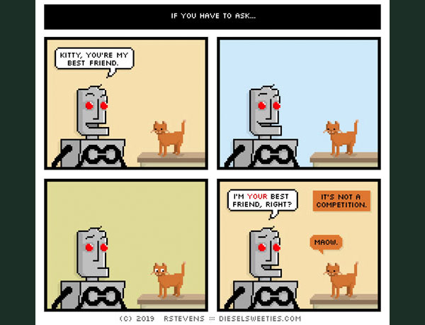 cat friend comic