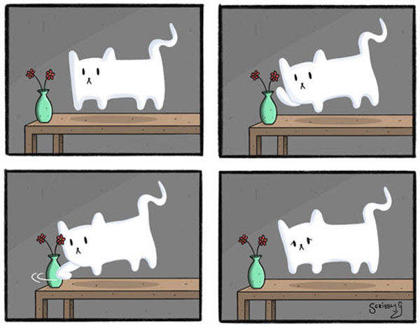 ghost cat comic