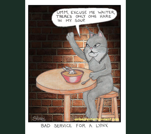 lynx lunch comic