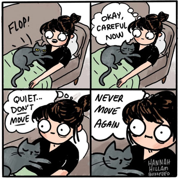 trapped under cat comic