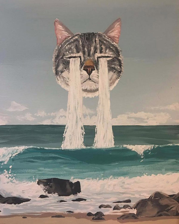 cry cat art