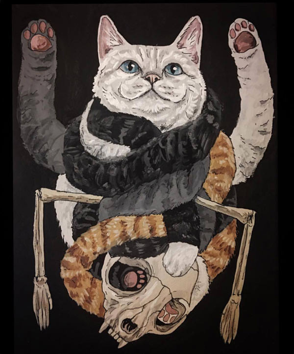 mystic cat art