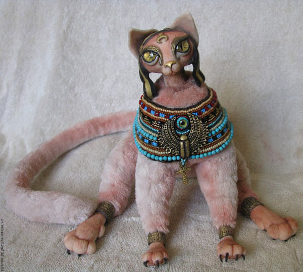 sphynx cat doll art