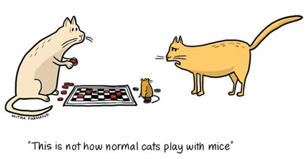 chess cat comic
