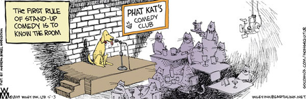 cat comedy club comic