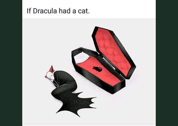 dracula's cat comic