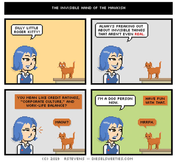 freaky cat comic