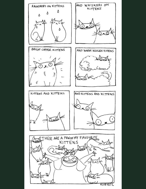 lots of kittens comic