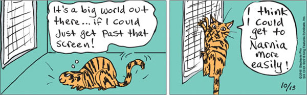 narnia  cat comic