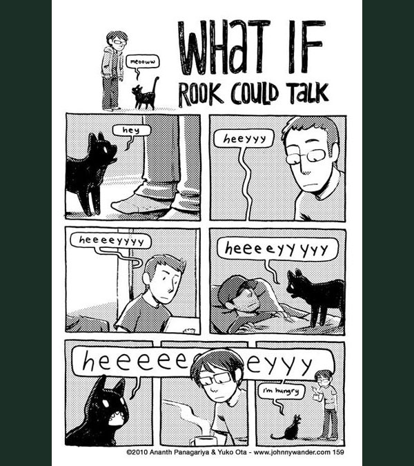 talking cat comic