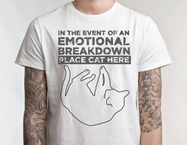 emergency cat shirt