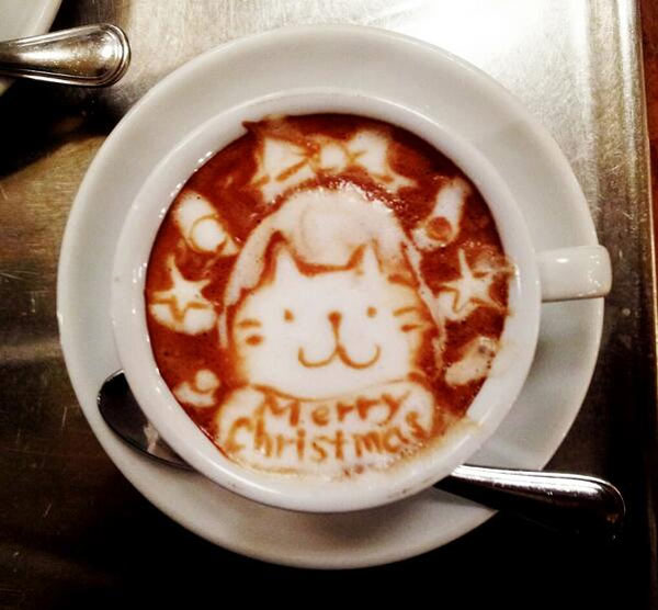 cup of coffee cat