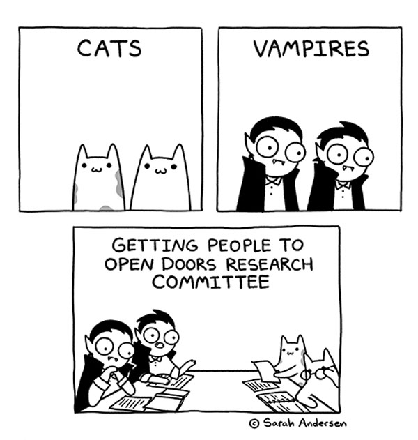 cats and vampires comic