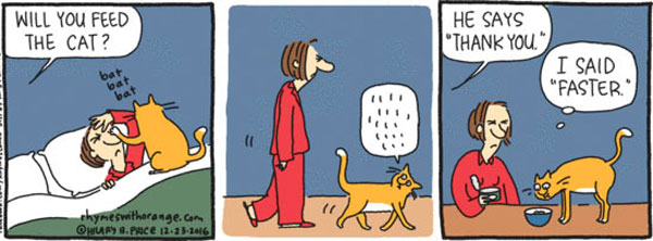 hungry cat comic