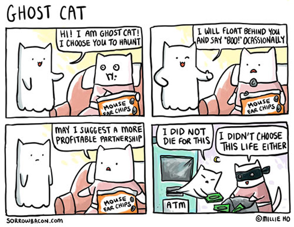 ghost cat comic