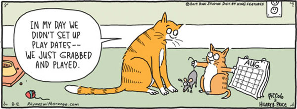 play date  cat comic