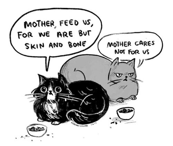 starving cats comic