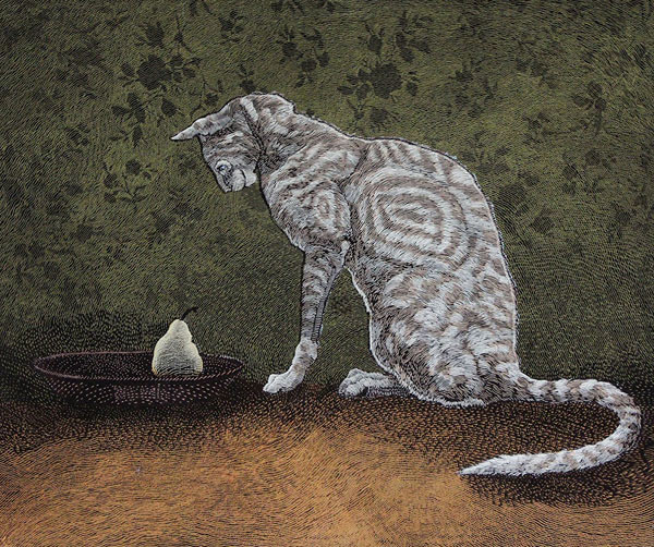 cat painting