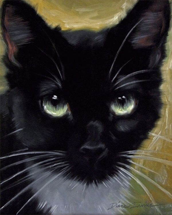 cat painting
