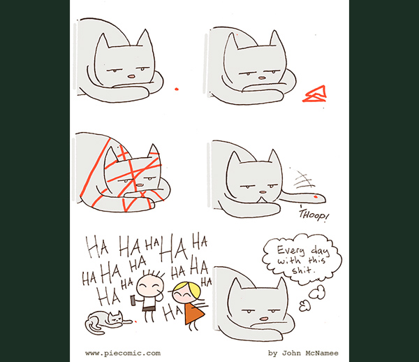 cats and lasers comic