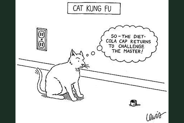 cola cap vs cat comic