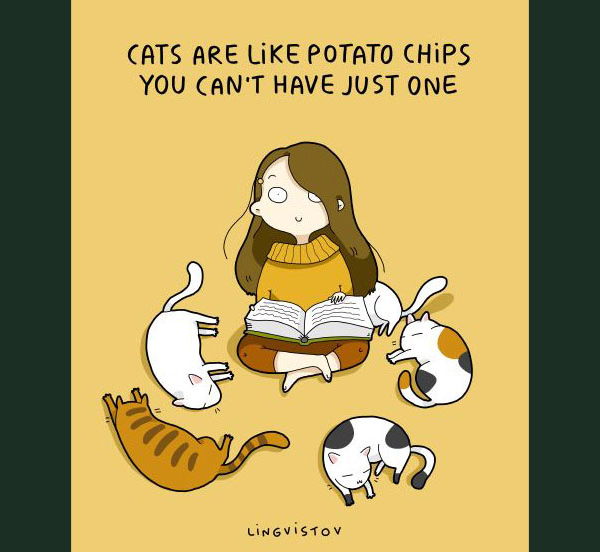 potato chip cats comic